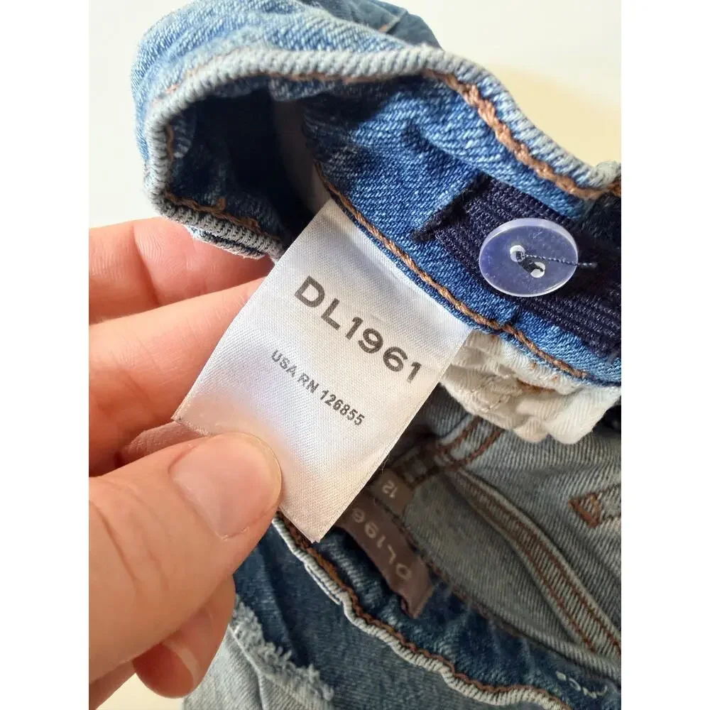 DL1961 Jenny Girls Denim Mini Skirt - Size 12